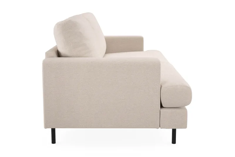 Menard Compact 3-seters Stoffsofa - Beige - Møbler - Sofaer - Sofa 3 seter