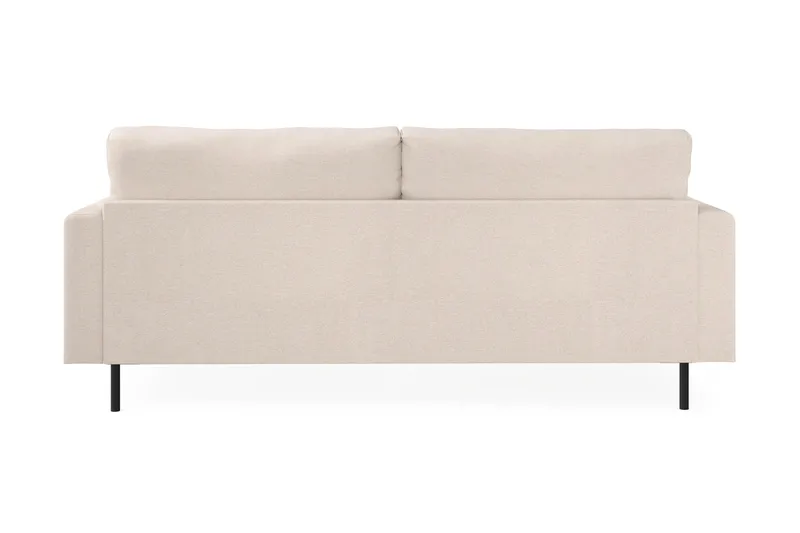 Menard Compact 3-seters Stoffsofa - Beige - Møbler - Sofaer - Sofa 3 seter