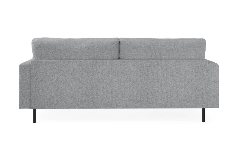 Menard Compact 3-seters Stoffsofa - Grå - Møbler - Sofaer - Sofa 3 seter