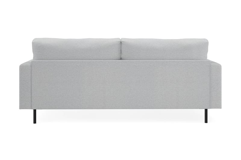 Menard Compact 3-seters Stoffsofa - Lys grå - Møbler - Sofaer - Sofa 3 seter