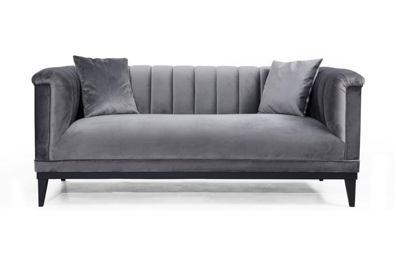 Mezonzo 2-seter Sofa - Grå - 2 seter sofa