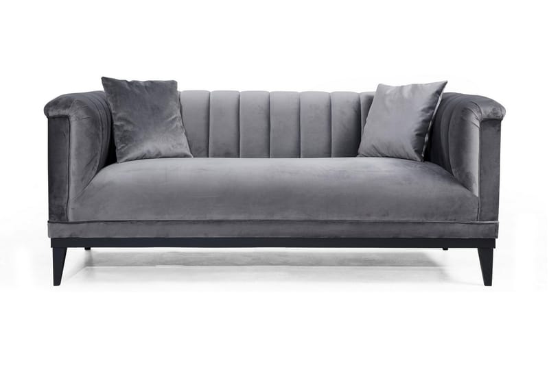 Mezonzo 2-seter Sofa, Grå