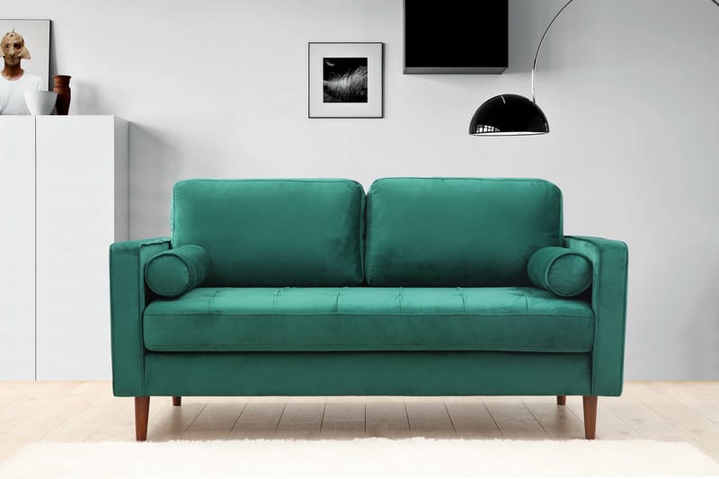 Mirrilnesh Sofa 2-seters - Grønn - 2 seter sofa