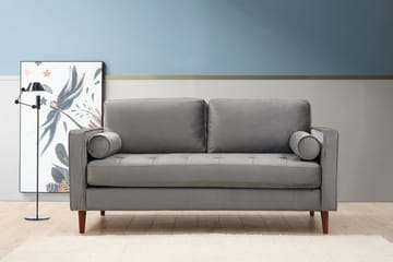 Mirrilnesh Sofa 2-seters - Lysegrå - Møbler - Sofaer - 2 seter sofa
