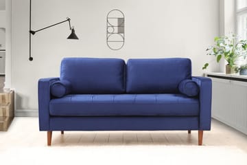 Mirrilnesh Sofa 2-seters - Marineblå - Møbler - Sofaer - 2 seter sofa