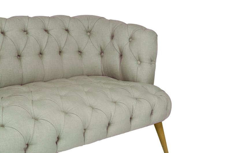 Monroew 2-seters Sofa - Grå/Natur - Møbler - Sofaer - 2 seter sofa