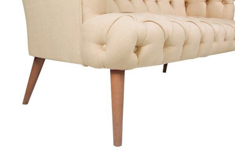 Monroew 2-seters Sofa - Kremhvit/Natur - Møbler - Sofaer - 2 seter sofa