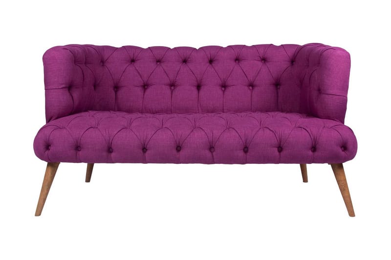 Monroew 2-seters Sofa - Lilla/Natur - Møbler - Sofaer - 2 seter sofa