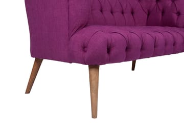Monroew 2-seters Sofa - Lilla/Natur - Møbler - Sofaer - 2 seter sofa
