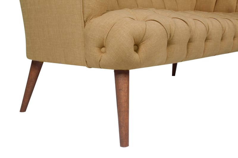 Monroew 2-seters Sofa - Lysebrun/Natur - Møbler - Sofaer - 2 seter sofa