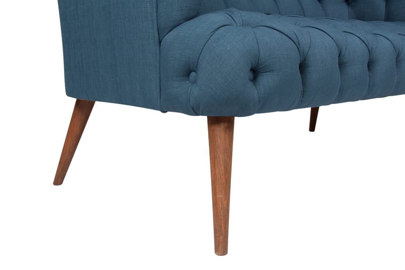 Monroew 2-seters Sofa - Mørkeblå/Natur - Møbler - Sofaer - 2 seter sofa