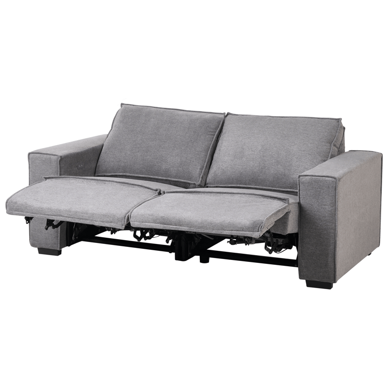 2-seters sofa Nukari - Grå - Møbler - Sofaer - Reclinersofaer - 2 seters kinosofa & reclinersofa