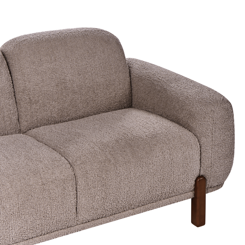 2-seters sofa Odnes i bouclé - Beige - Møbler - Sofaer - 2 seter sofa