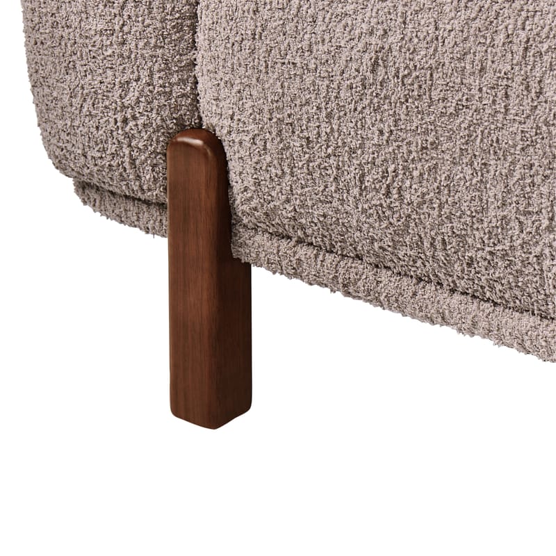 2-seters sofa Odnes i bouclé - Beige - Møbler - Sofaer - 2 seter sofa