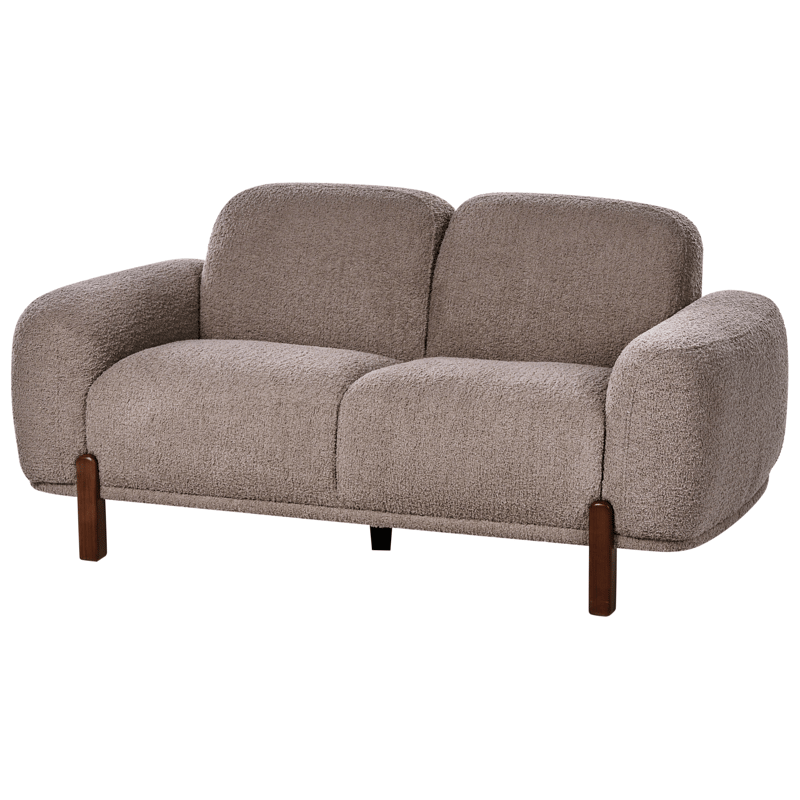 2-seters sofa Odnes i bouclé - Beige - Møbler - Sofaer - 2 seter sofa