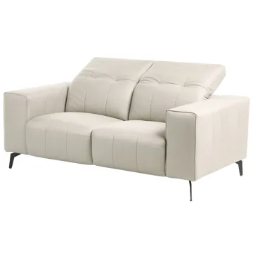 2-seters sofa Ommel - Lys beige - Møbler - Sofaer - Reclinersofaer - 2 seters kinosofa & reclinersofa