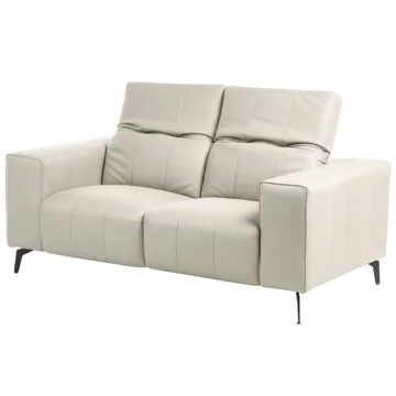 2-seters sofa Ommel - Lys beige - Møbler - Sofaer - Reclinersofaer - 2 seters kinosofa & reclinersofa