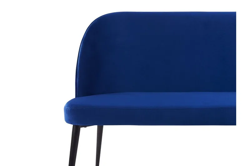 Osbyn 2-seters Sofa - Fløyel/Blå - Møbler - Sofaer - Kjøkkensofaer