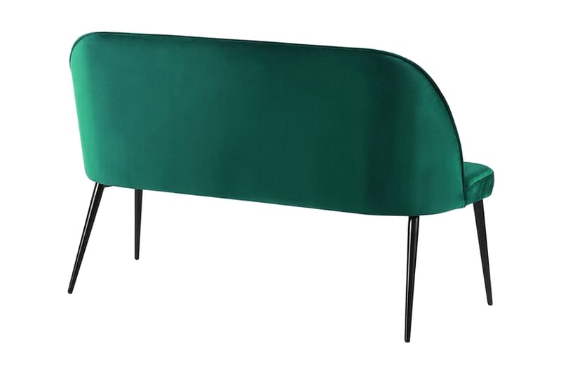 Osbyn 2-seters Sofa - Fløyel/Mørkegrønn - 2 seter sofa