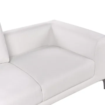 2-seters sofa Reinen - Hvit, Svart - Møbler - Sofaer - 2 seter sofa
