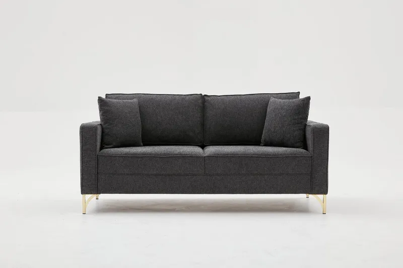 Retzow Sofa 2-seter, Antrasitt