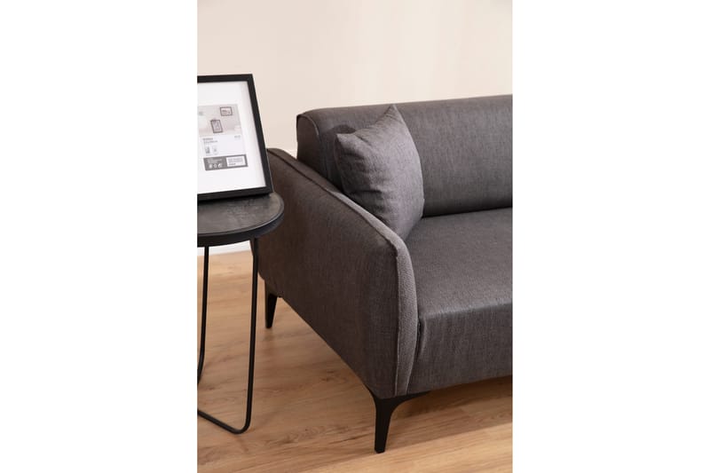 Rossland Sofa 2-seters - Mørkegrå - 2 seter sofa