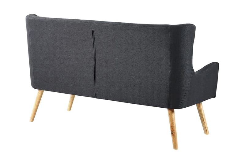 Skibby 2-seters Sofa - Svart - Møbler - Sofaer - 2 seter sofa