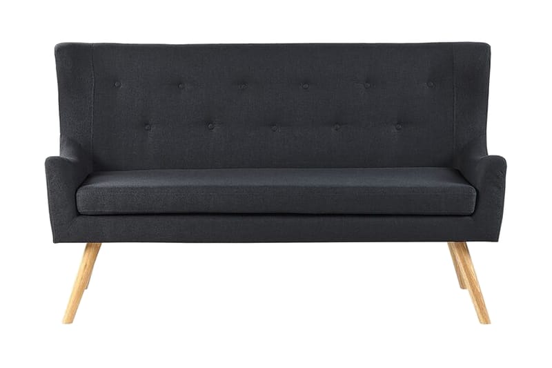 Skibby 2-seters Sofa - Svart - 2 seter sofa