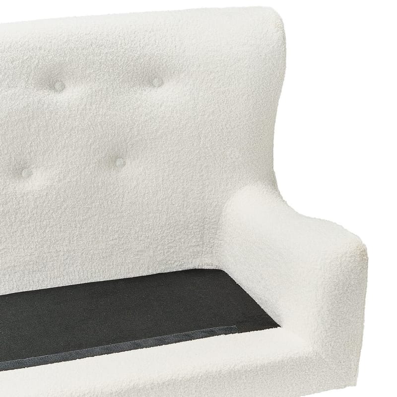 2-seters sofa Skibby - Hvit, lyst tre - Oppbevaring - Oppbevaring til småting - Oppbevaringsstativ - Kassestativ