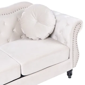 2-seters sofa Skien - Lys beige - Møbler - Sofaer - 2 seter sofa