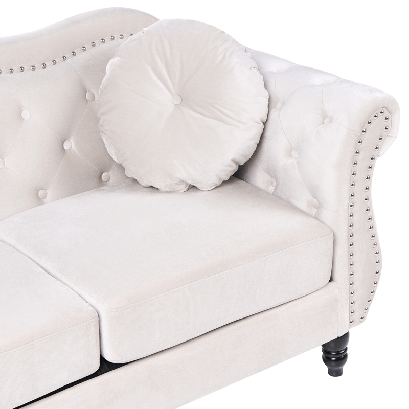2-seters sofa Skien - Lys beige - Møbler - Sofaer - 2 seter sofa