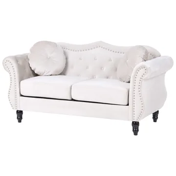 2-seters sofa Skien - Lys beige - Møbler - Sofaer - 2 seter sofa