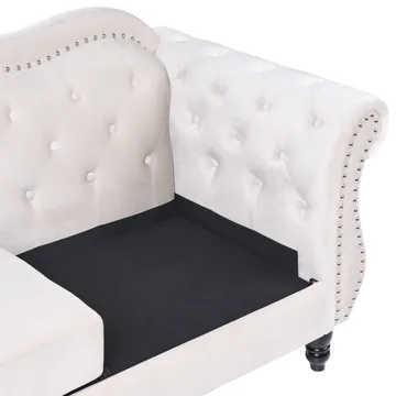 2-seters sofa Skien - Lys beige - Møbler - Sofaer - 2 seter sofa