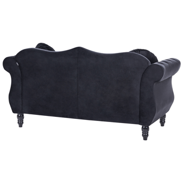 2-seters sofa Skien - Svart - Møbler - Sofaer - 2 seter sofa