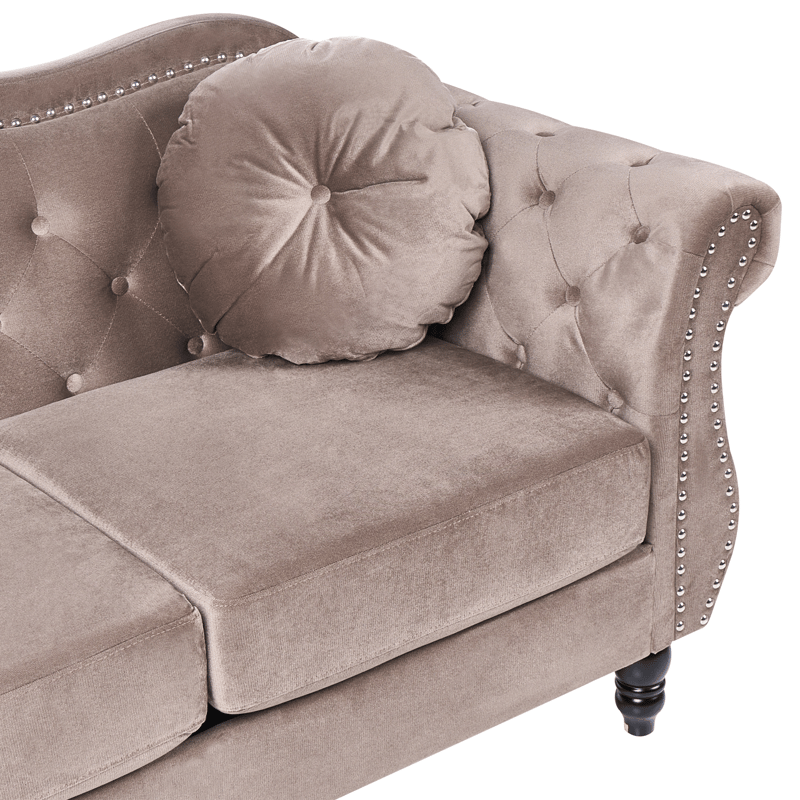 2-seters sofa Skien - Taupe - Møbler - Sofaer - 2 seter sofa