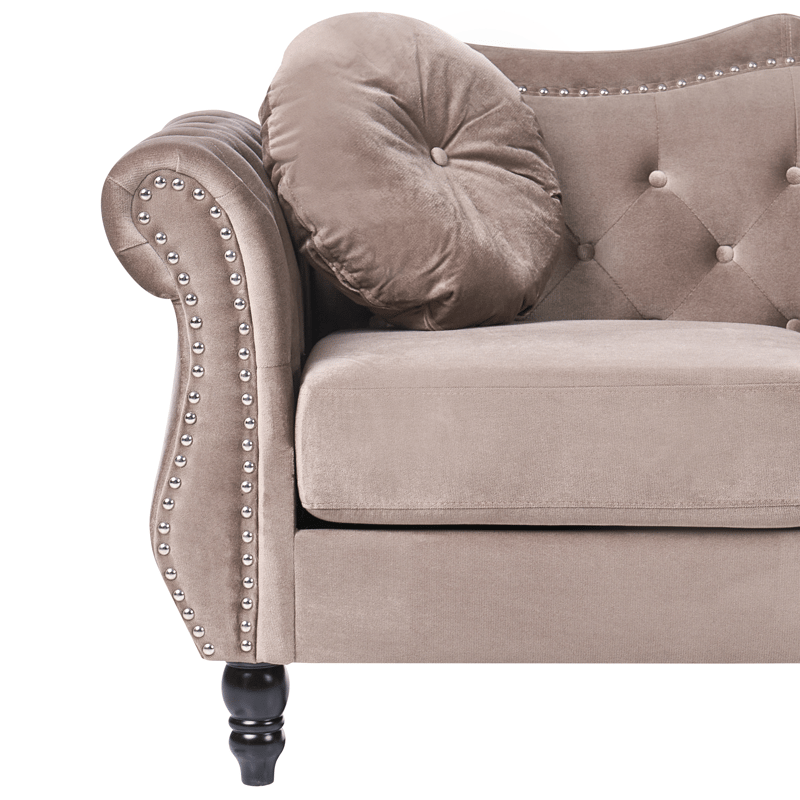 2-seters sofa Skien - Taupe - Møbler - Sofaer - 2 seter sofa