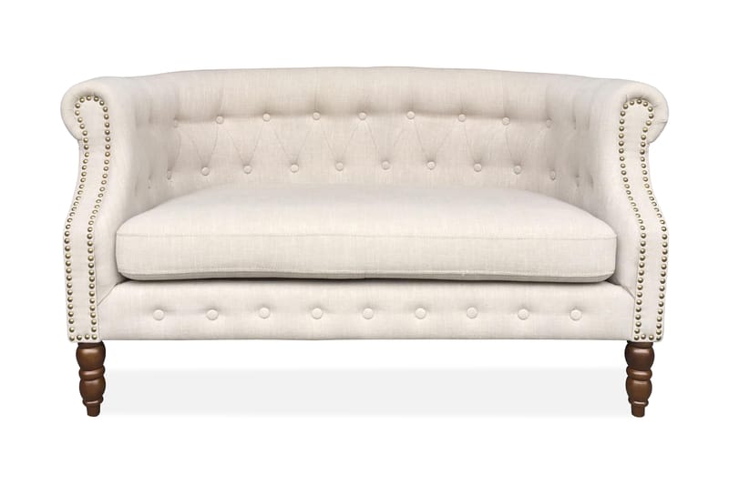 Sofa HOLMES 2-seter 140x75xH78cm beige - Møbler - Sofaer - 2 seter sofa