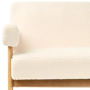 2-seters sofa Tamre - Off-white, lysebrun - Møbler - Sofaer - 2 seter sofa