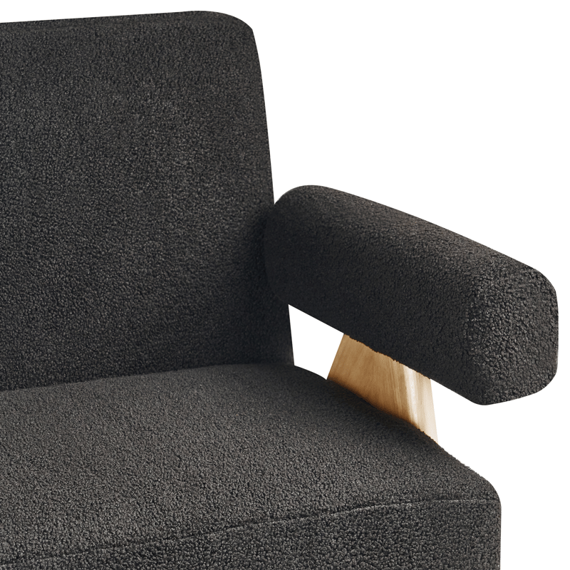 2-seters sofa Tamre - Svart, lysebrun - Møbler - Sofaer - 2 seter sofa