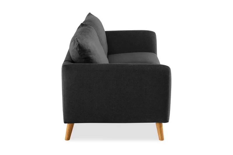 Trend 2-seters Stoffsofa - Svart - Møbler - Sofaer - 2 seter sofa