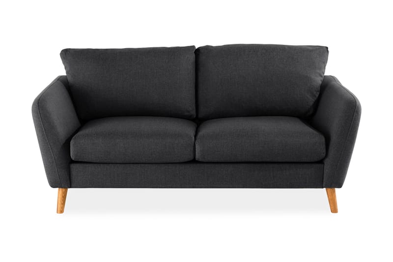 Trend 2-seters Stoffsofa - Svart - Møbler - Sofaer - 2 seter sofa
