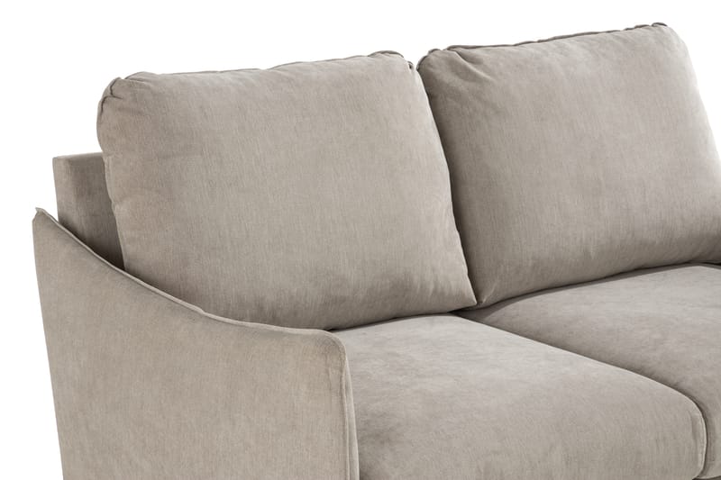 Trend Lyx 2-seter Sofa - Beige/Eik - 2 seter sofa