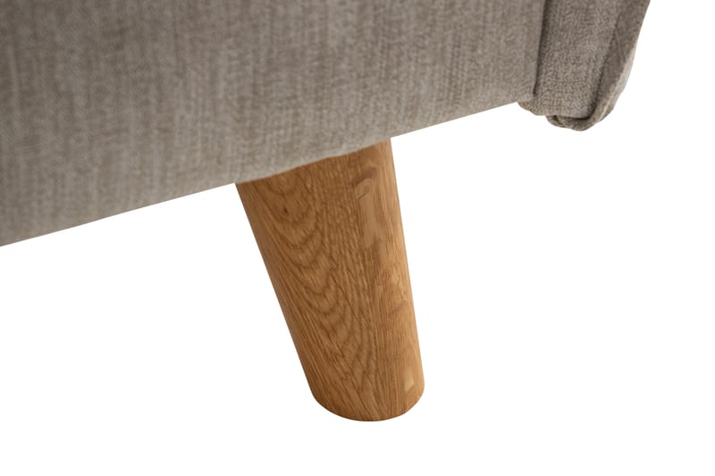 Trend Lyx 2-seter Sofa - Beige/Eik - Møbler - Sofaer - 2 seter sofa
