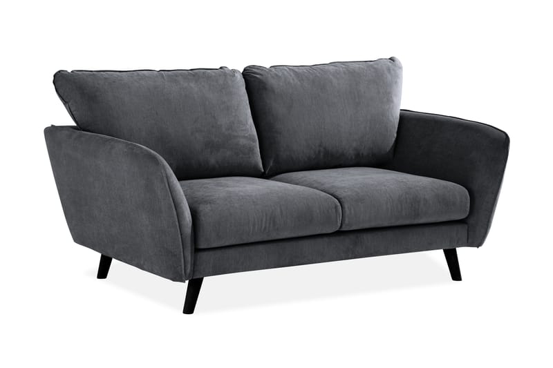 Trend Lyx 2-seter Sofa - Mørkegrå - 2 seter sofa
