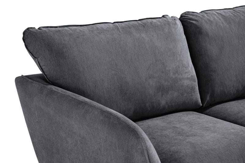 Trend Lyx 2-seter Sofa - Mørkegrå/Eik - Møbler - Sofaer - 2 seter sofa