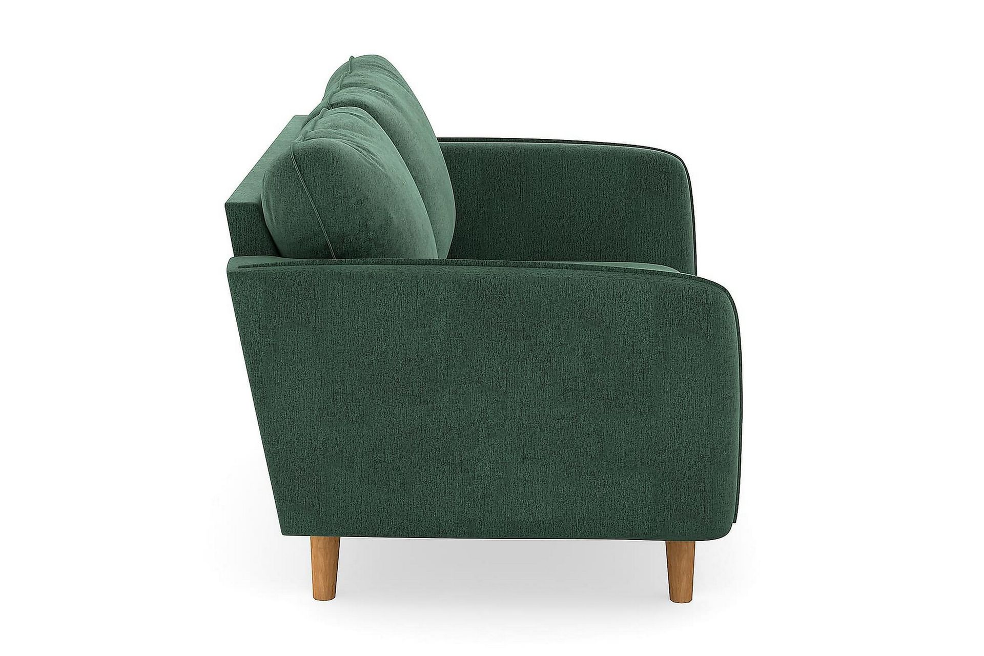 Trend Lyx 2-seters Fløyelssofa - Mørkegrønn - Møbler - Sofaer - Fløyel sofaer