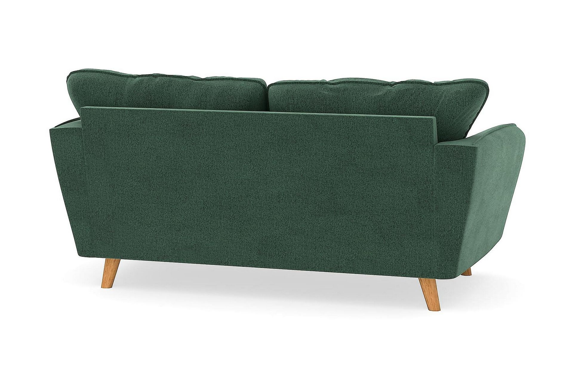 Trend Lyx 2-seters Fløyelssofa - Mørkegrønn - Møbler - Sofaer - Fløyel sofaer