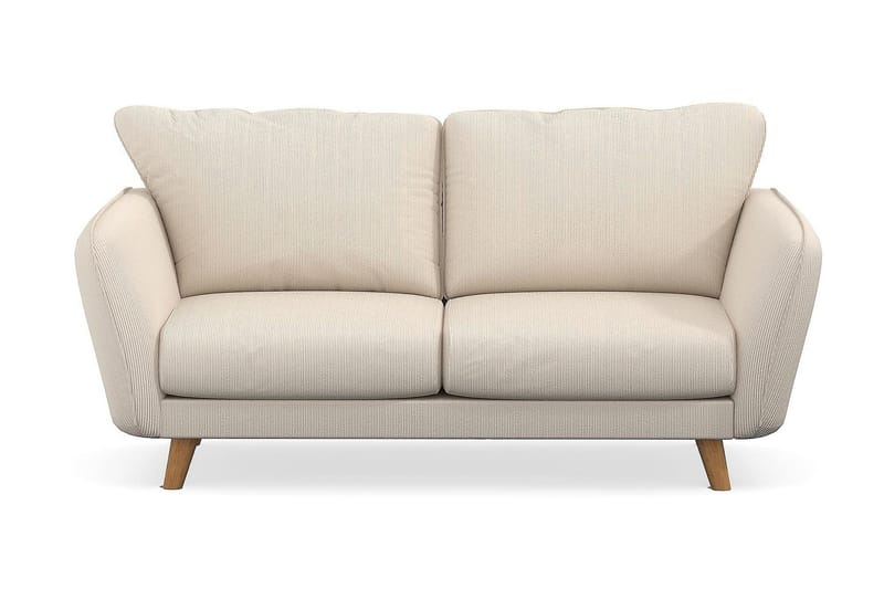 Trend Lyx 2-seters Manchestersofa, Beige