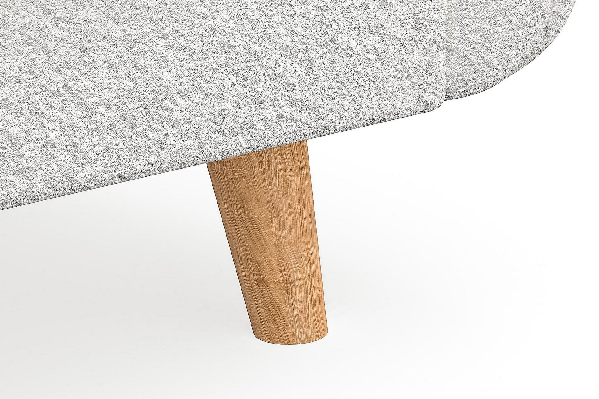 Trend Lyx 2-seters Sofa i Bouclé - Hvit - Møbler - Sofaer - 2 seter sofa