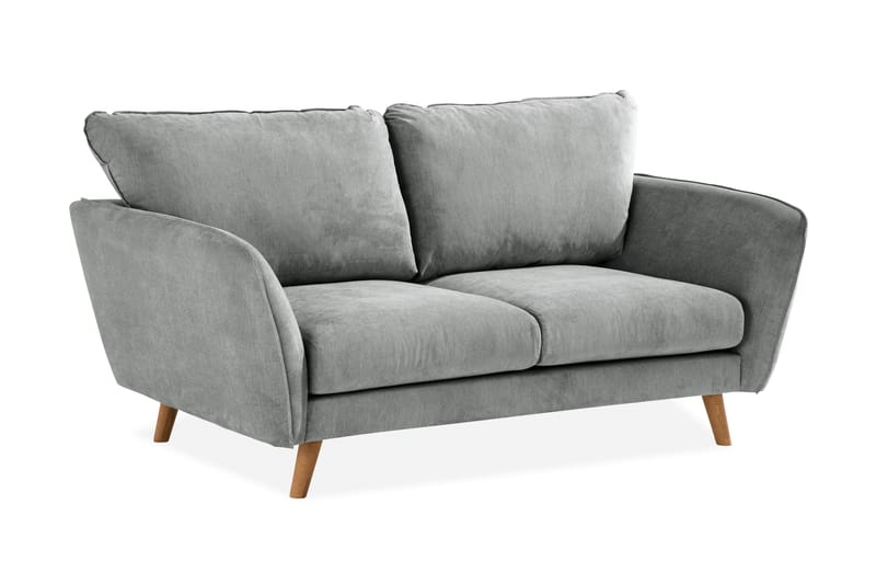 Trend Lyx 2-seters Stoffsofa - Grå - Møbler - Sofaer - 2 seter sofa